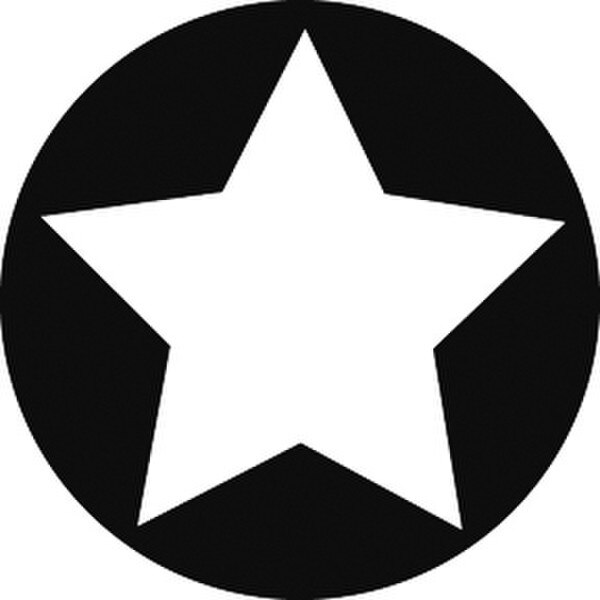 Rosco GAM Steel Gobo Spotlight Gobo 2 (Rosco GAM Steel Gobo 275)